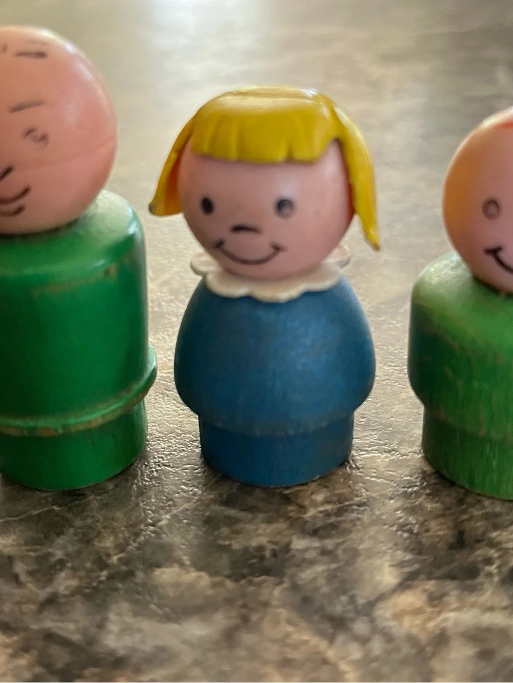 Vintage Set of 6 Fisher-Price Little People